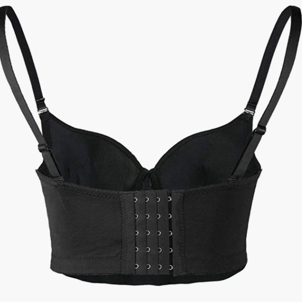 NEW Sparkling Bling Swarovski Crystal Rhinestone Bustier Bra Top + FREE … - Picture 13 of 17